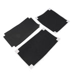 3 x PVC Leather Side Top Rear Case Pad Covers for BMW R1200GS R1250GS (2013-2023)