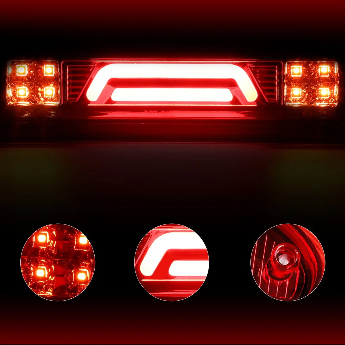 Full LED 3D Light Bar Headlights for Kenworth T680 (2022–2025)
