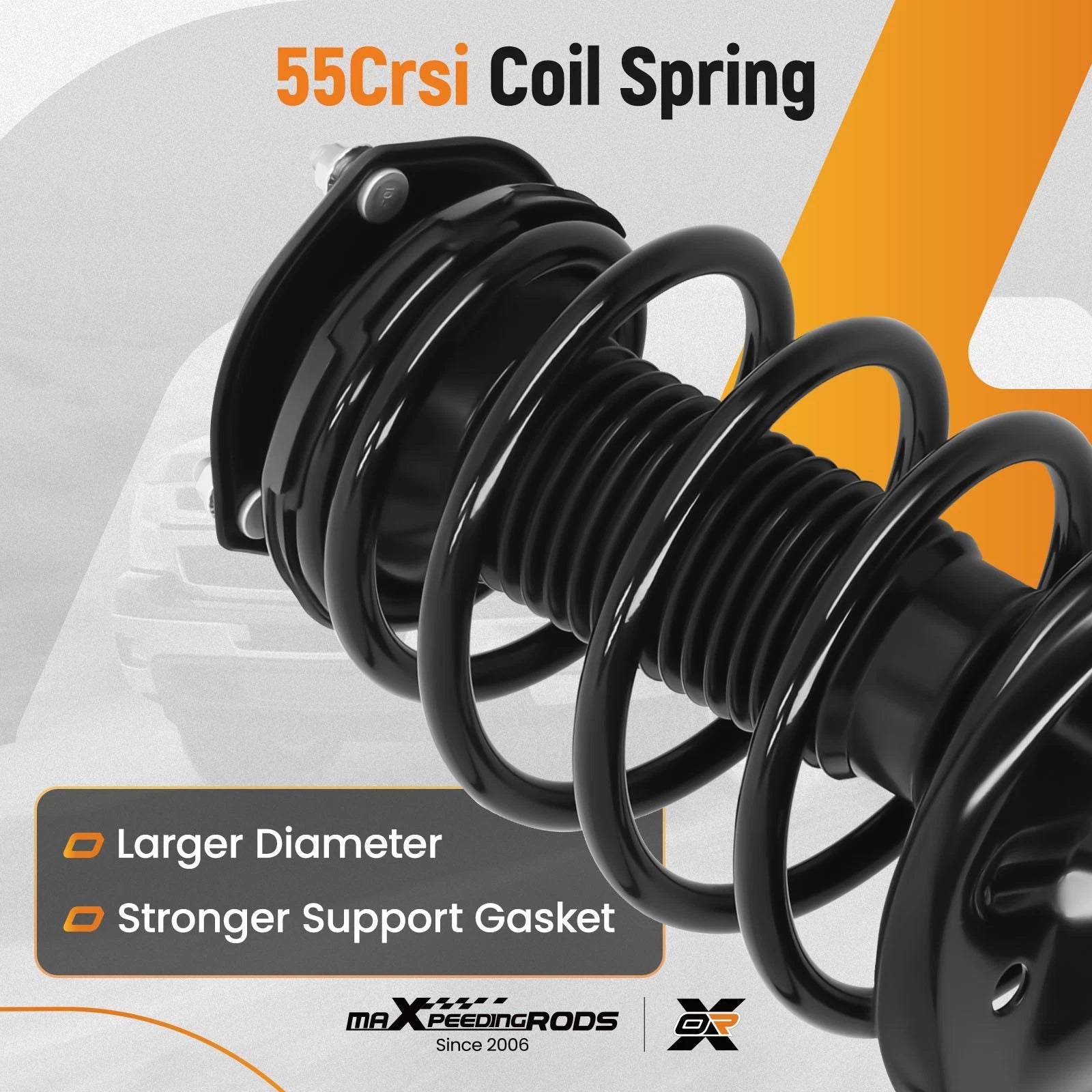 2X Front Strut Coil Spring Assembly for Toyota Sienna (1998–2003)