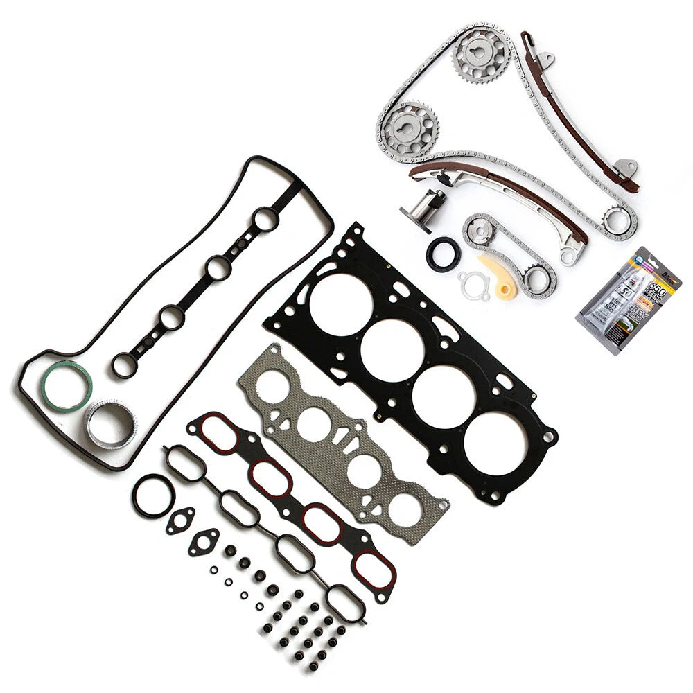 Timing Chain Kit with Head Gasket Set for Toyota Camry RAV4 (2002–2009) 2.4L DOHC