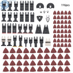 Set of 104 Oscillating Saw Blades for Multitool