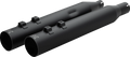 KHROME WERKS HP-Plus Slip-On Mufflers for Harley M8 (2017–2023) - Black