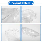 1 Pcs Headlight Lens Cover for Honda Civic (2016–2018) PC Clear