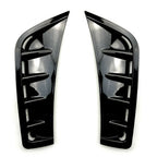 Front Air Vent Hood Fender Cover Trim for Benz GLC-Class (2020–2023) Gloss Black
