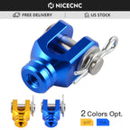 NICECNC Billet Rear Brake Clevis for Yamaha YZ125 YZ250F YZ450F FX WR250F WR450F (2002–2023)
