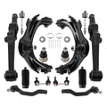 14x Control Arm Sway Bar Tie Rods Kit for Honda Accord (1998–2002)