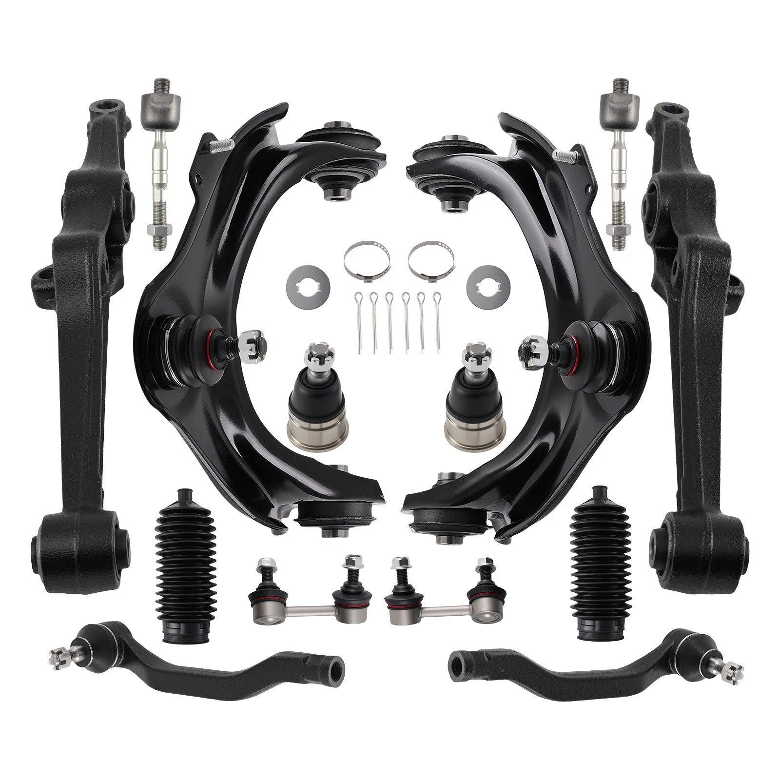 14x Control Arm Sway Bar Tie Rods Kit for Honda Accord (1998–2002)