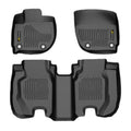 Set of 4 All Weather TPE Floor Mats for Honda Fit (2015–2020)