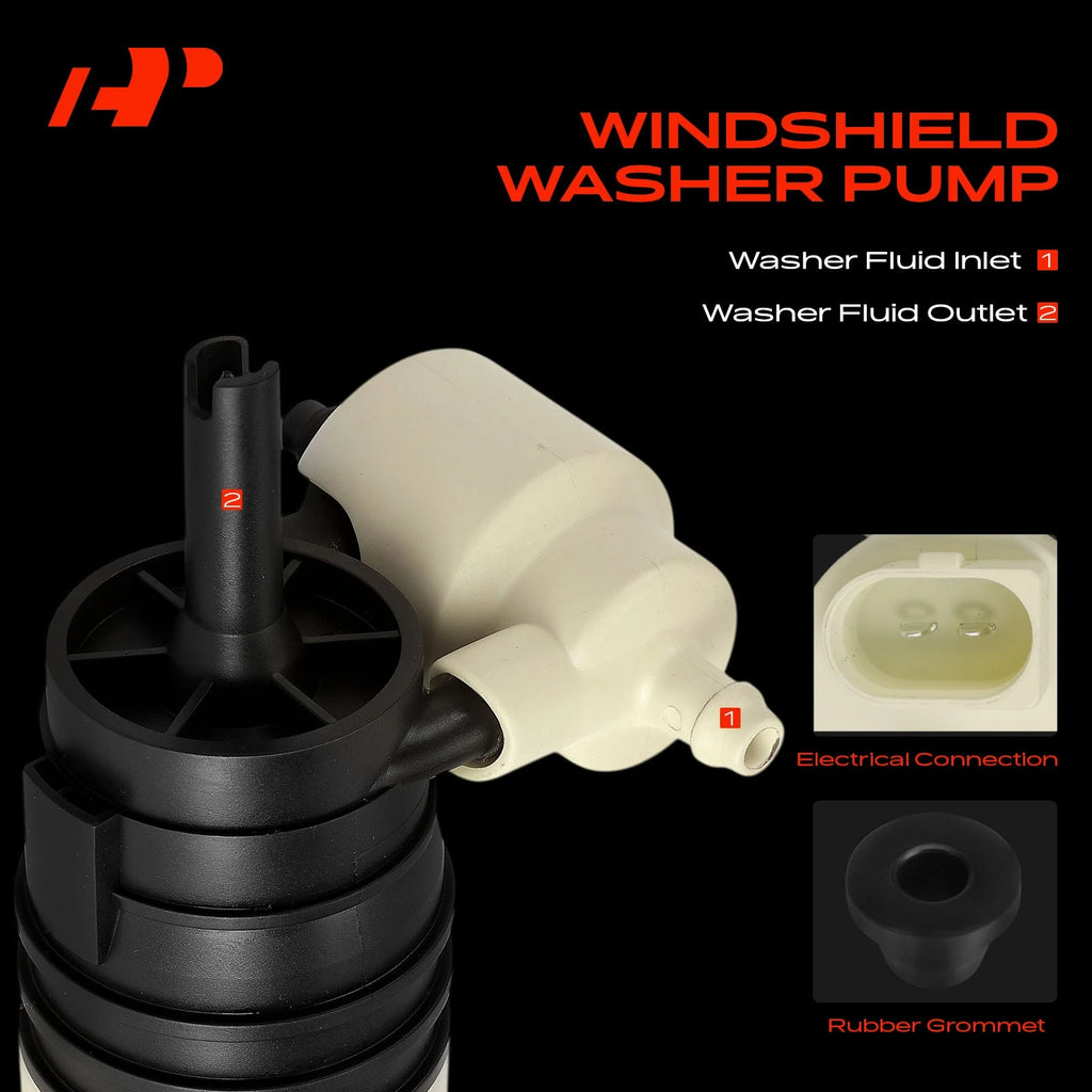 Windshield Washer Pump for Ford Escape, Chevy Equinox