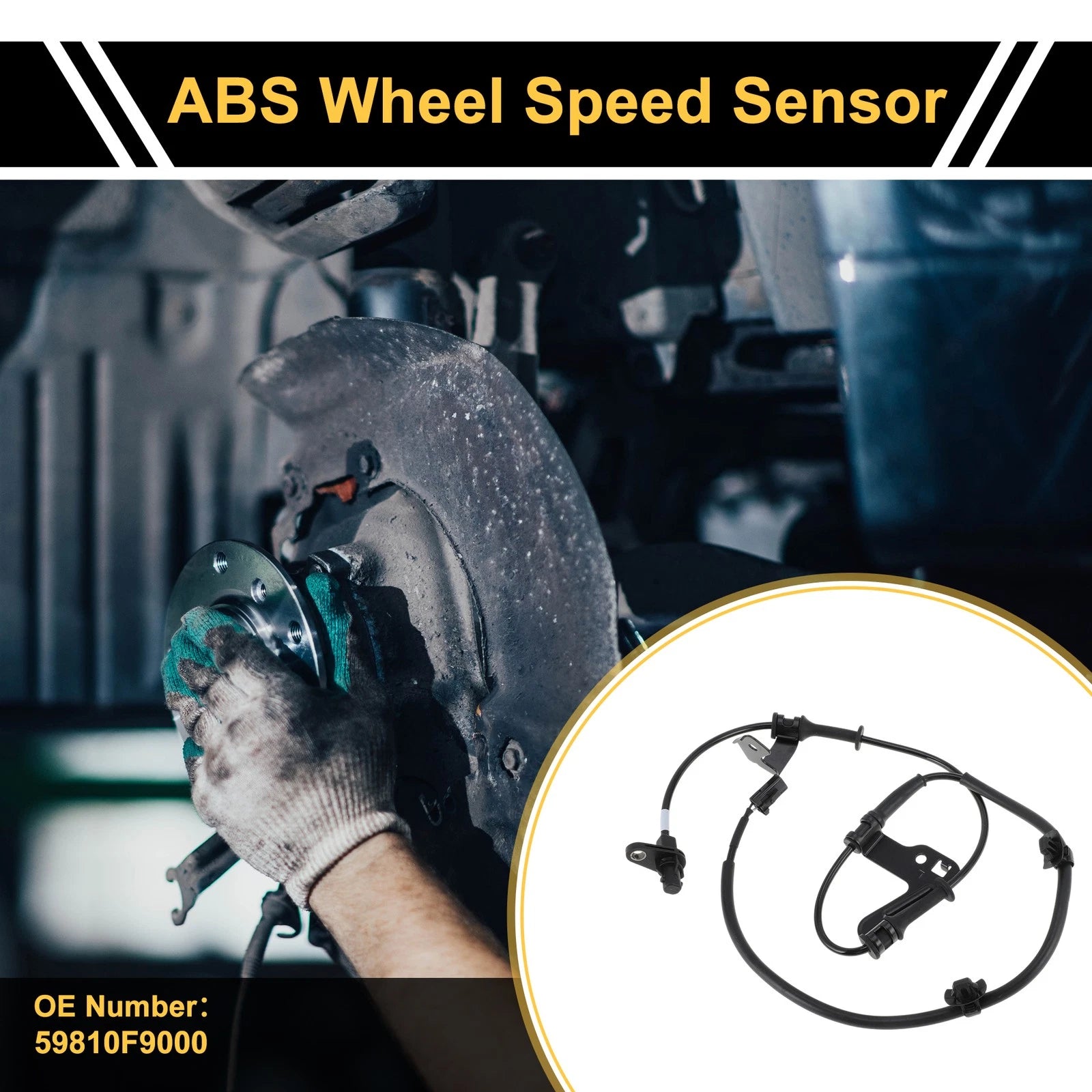 ABS Wheel Speed Sensor No. 59810F9000 for Hyundai Verna (2006–2010)