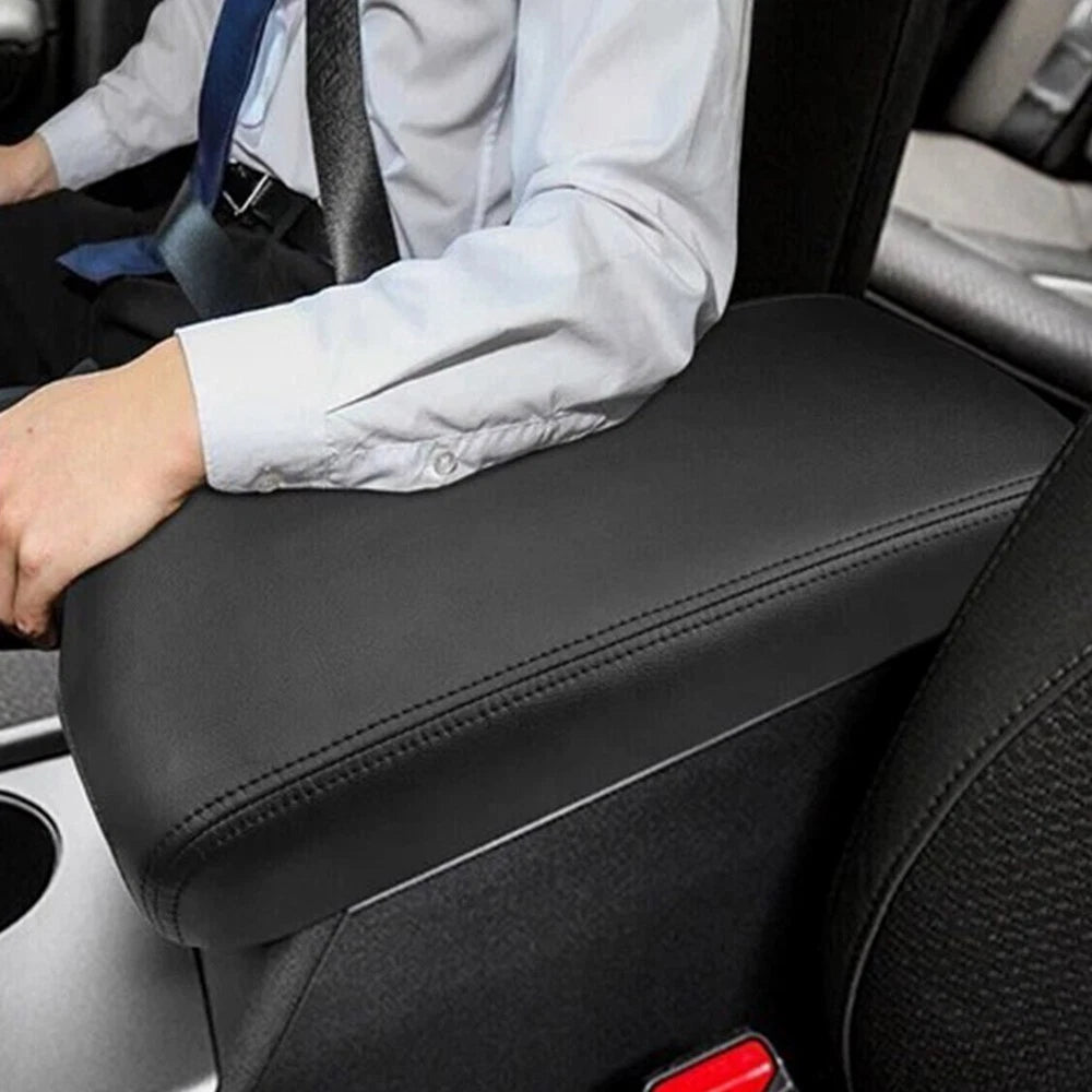 Leather Center Console Lid Armrest Cover Pad for Kia Optima (2016-2020)