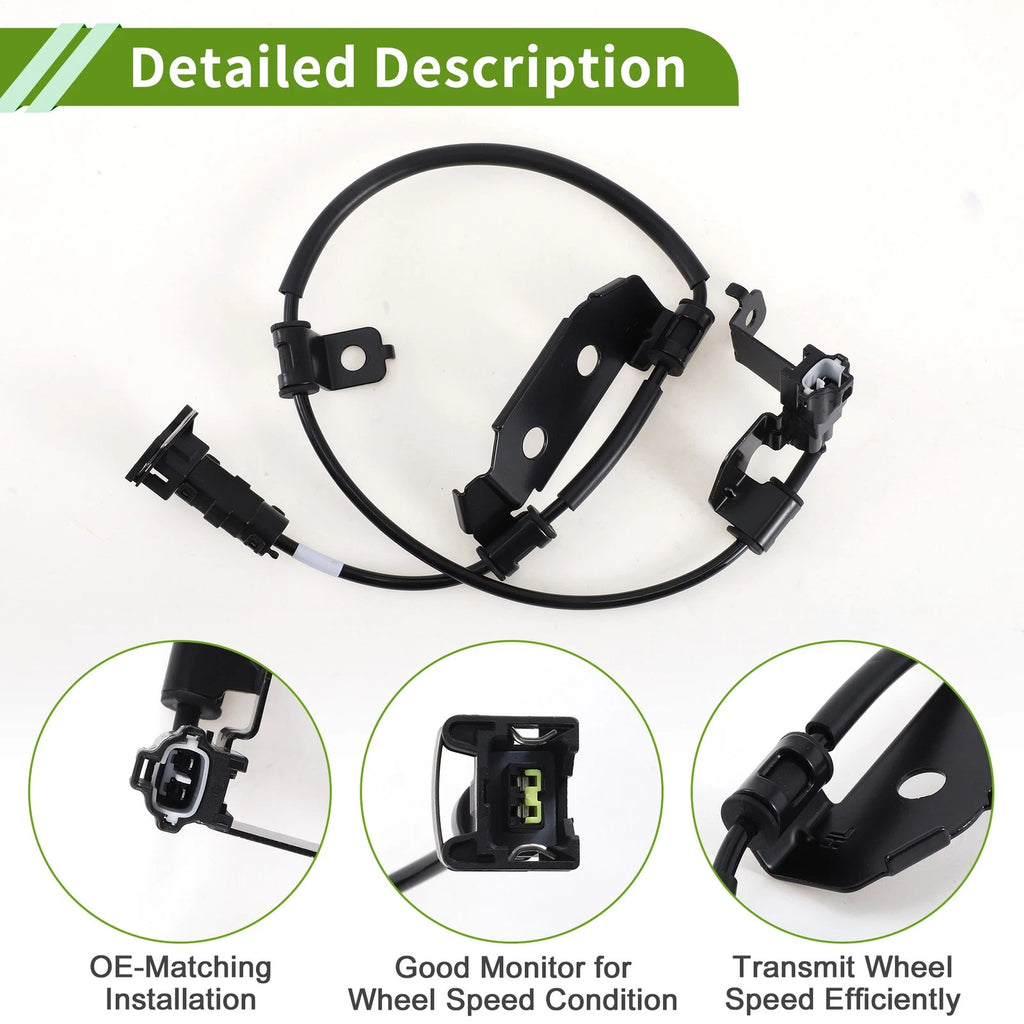ABS Wheel Speed Sensor No. 95680A9000 for Kia Sedona (2015–2019)
