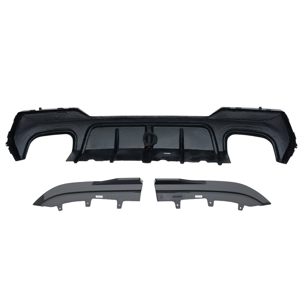 Carbon Fiber K Style Rear Lip for BMW 4 Series G22 G23 (2021–2024)