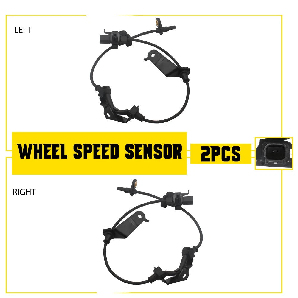 Pair ABS Wheel Speed Sensor for Honda Accord (2008–2012)