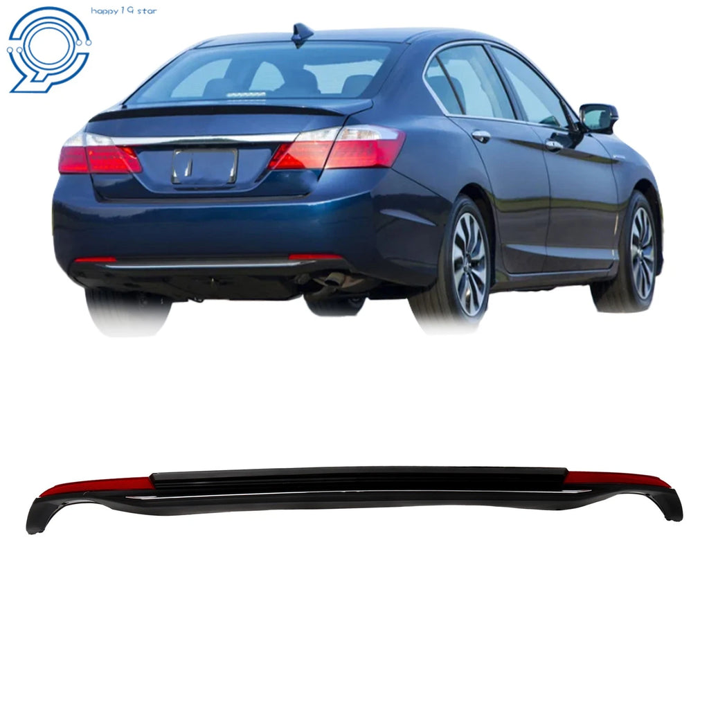 Rear Bumper Lower Trim Panel with Reflectors for Honda Accord (2013–2015)