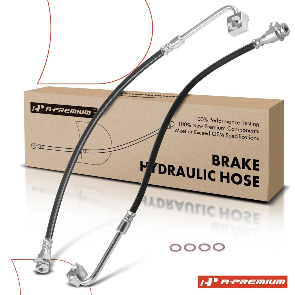 2X Front Brake Hydraulic Hose for Ford F-250 F-350 (1995–1997)
