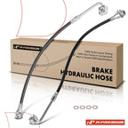 2X Front Brake Hydraulic Hose for Ford F-250 F-350 (1995–1997)