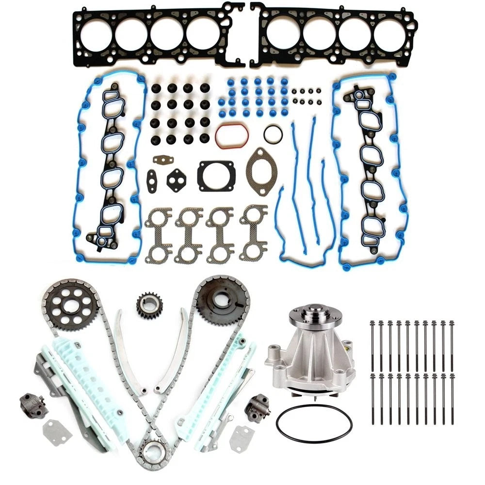Timing Chain Kit & Head Gasket Bolts Set for Ford Mustang GT (1999)