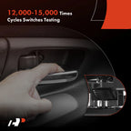 Front Right Chrome Black Door Handle for Toyota Celica (2000-2005)