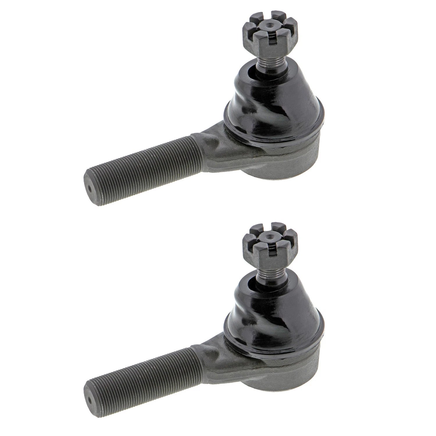 Set of 2 Front Outer Steering Tie Rod Ends for Dodge D250 D350 (1981–1993)