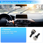 2X Windshield Washer Nozzle for Mercedes-Benz 300D (1982–1985) No.A1078600147