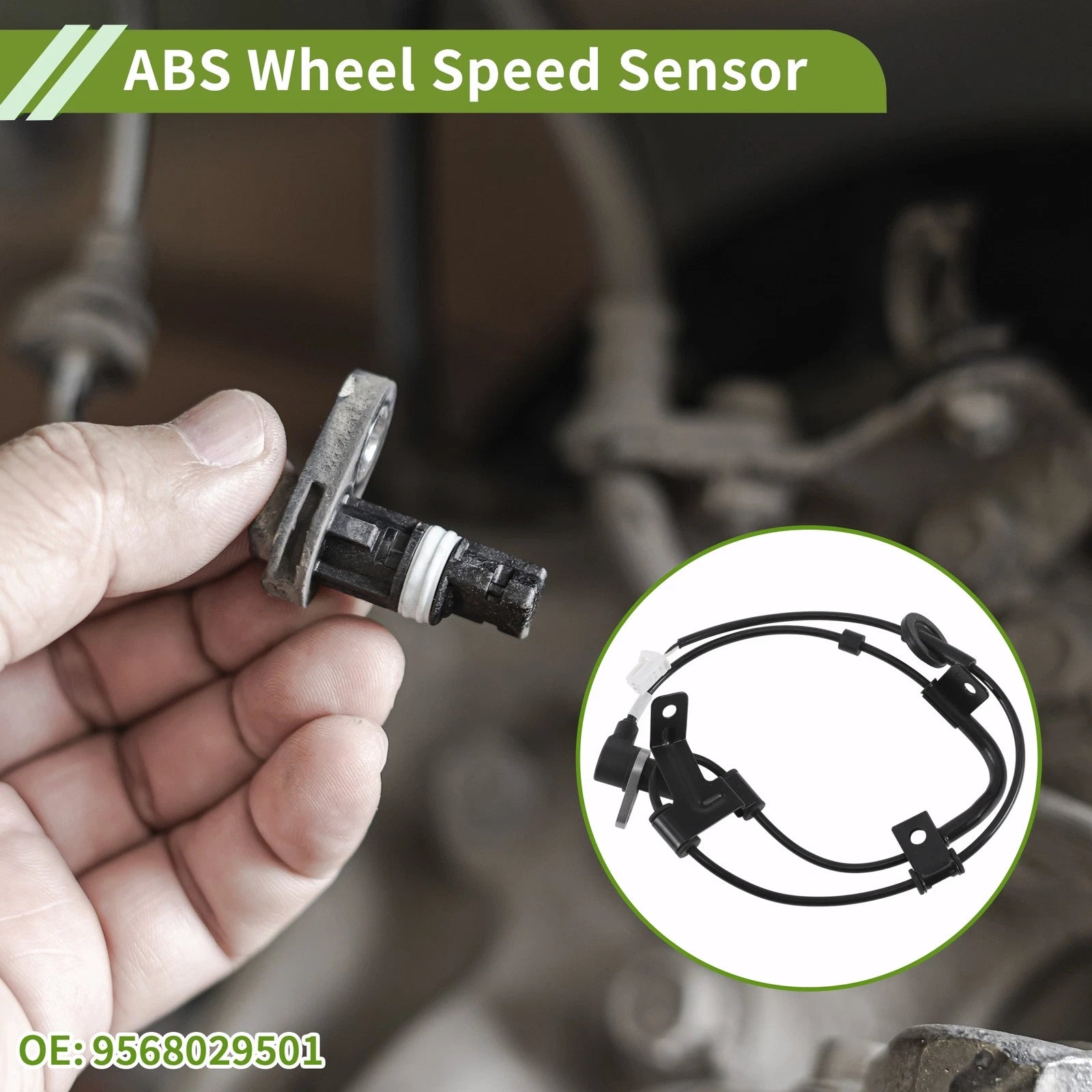 ABS Wheel Speed Sensor No. 9568029501 for Hyundai Elantra (1999–2000)