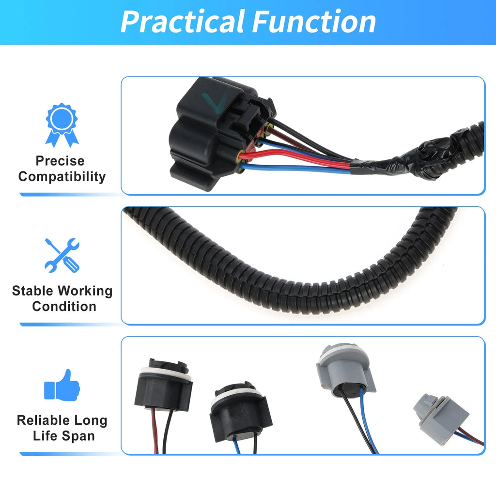Right Tail Light Wiring Harness for Chevy Silverado 1500 2500 3500 (No. 16531402)