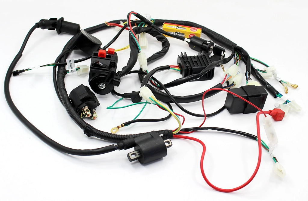 Wiring Harness CDI Coil for 150CC GY6 ATV Quad Bike Buggy Go-Kart (2000–2023)