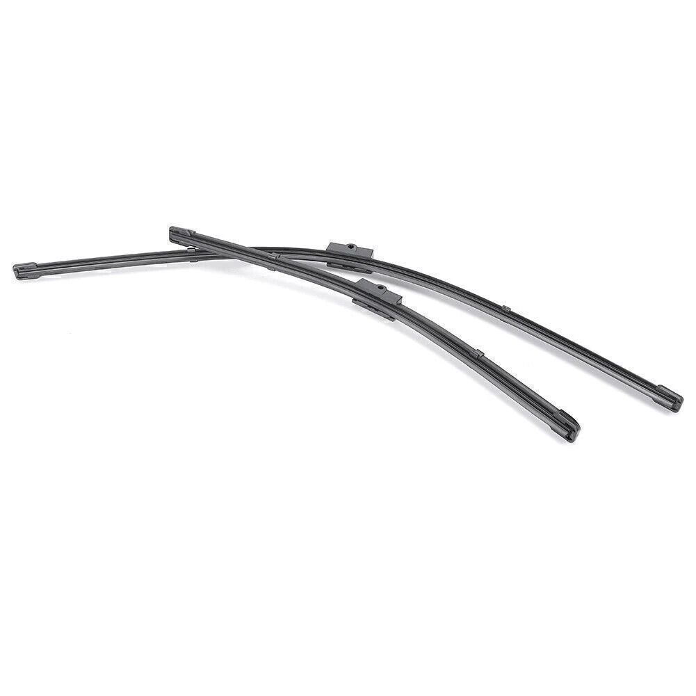 2X Bracketless Front Window Wiper Blades for Ford Focus MK2 (2004–2011)