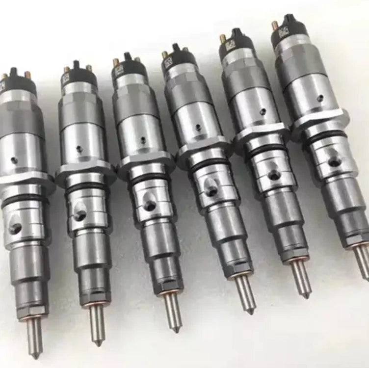 6X Fuel Injector 6156-11-3300 for Komatsu PC400 PC450-7 (S6D125)