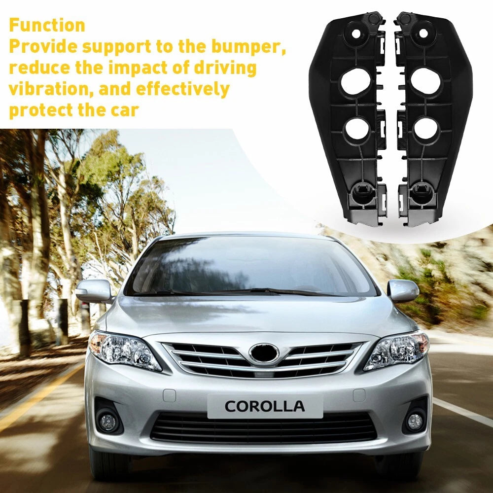 Set of 2 Bumper Brackets for Toyota Corolla (2011–2013)