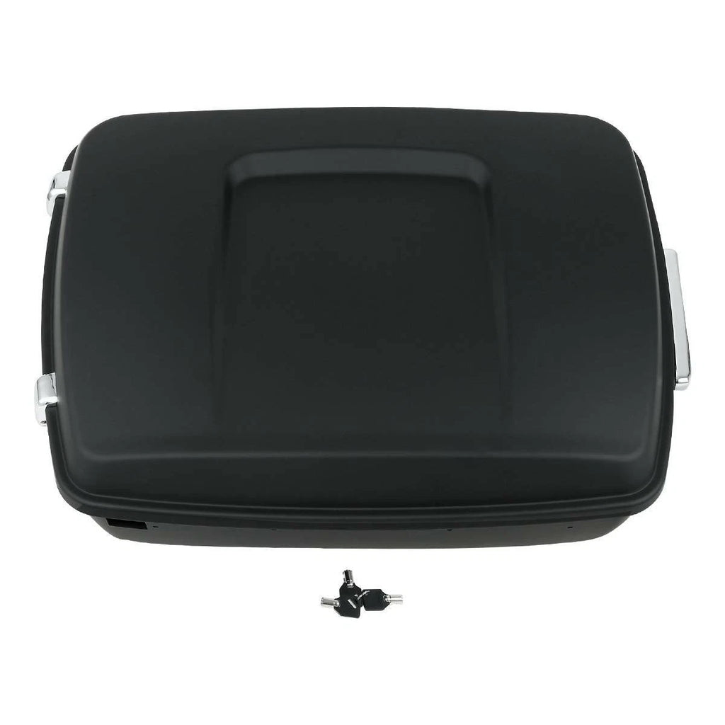 Matte Black Trunk Backrest Mount Rack for Harley Electra Glide (1997–2008)