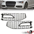 RS4 Style Fog Light Grill Cover for Audi A4 (2013–2016)
