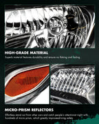 Pair Headlight Assembly for Honda Fit (2015–2017)