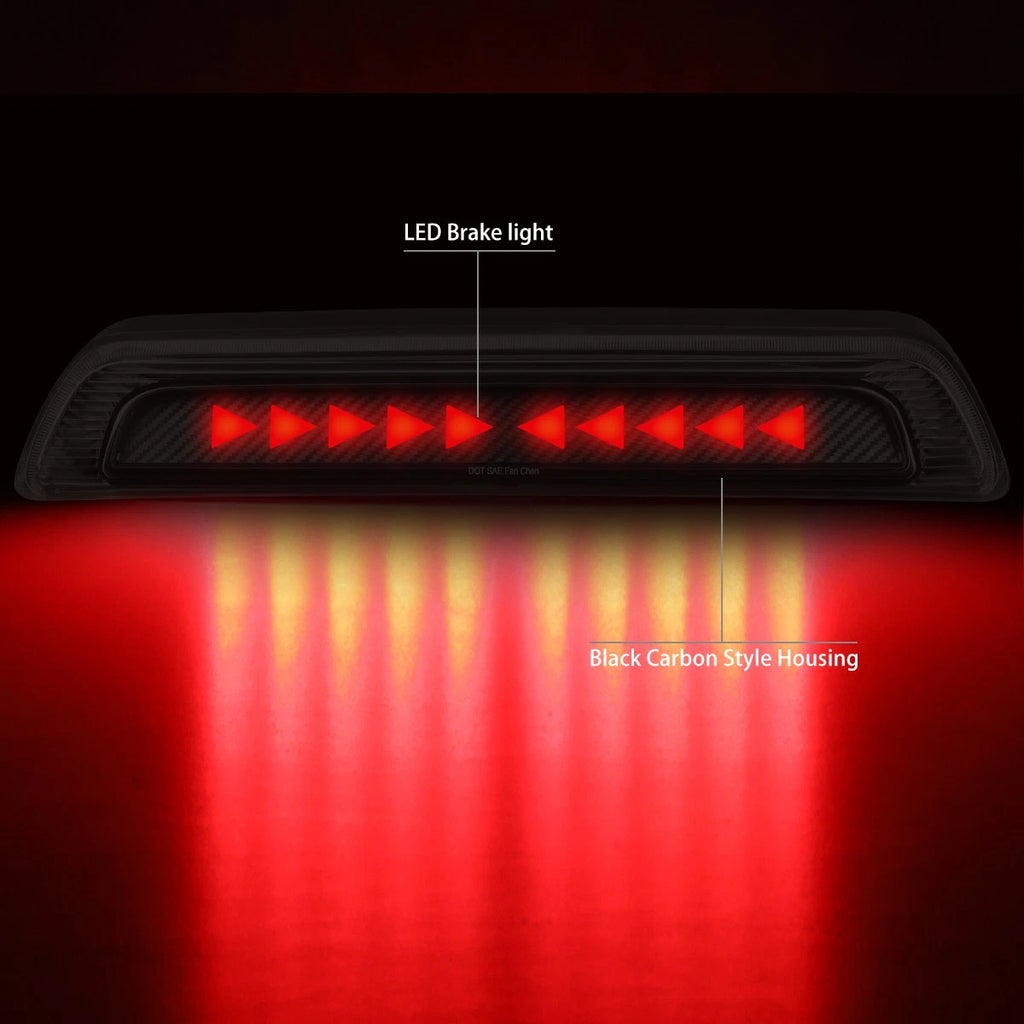 Chasing Triangle LED Carbon Third Brake Light for Toyota Tundra (2007–2017)