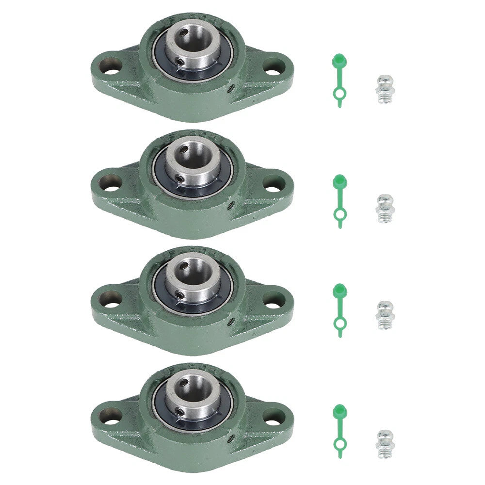 Set of 4 Pillow Block Flange Mounted Bearings for Make Model