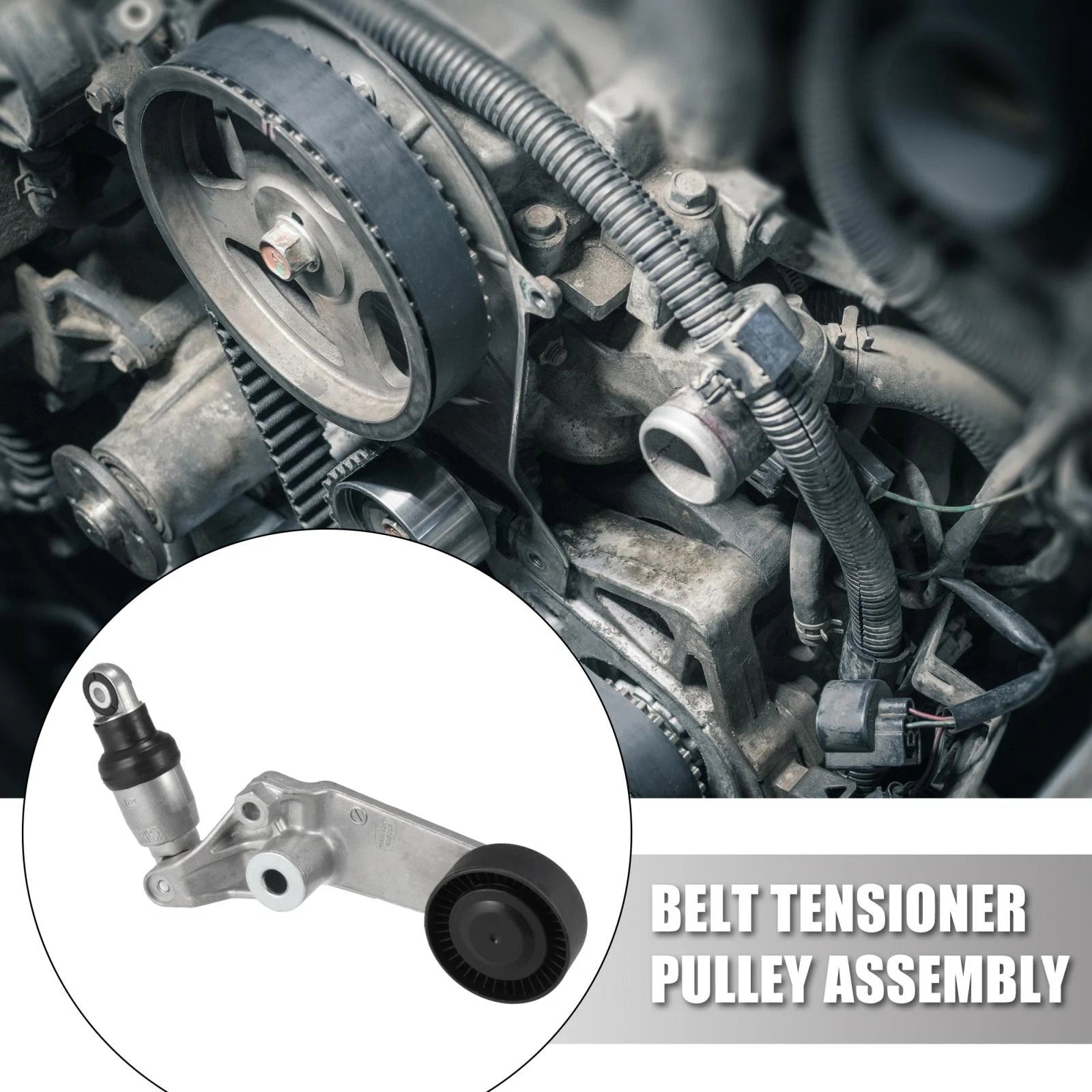 Belt Tensioner Pulley Assembly for Corolla/Prizm (1998–2008) 16620-22010