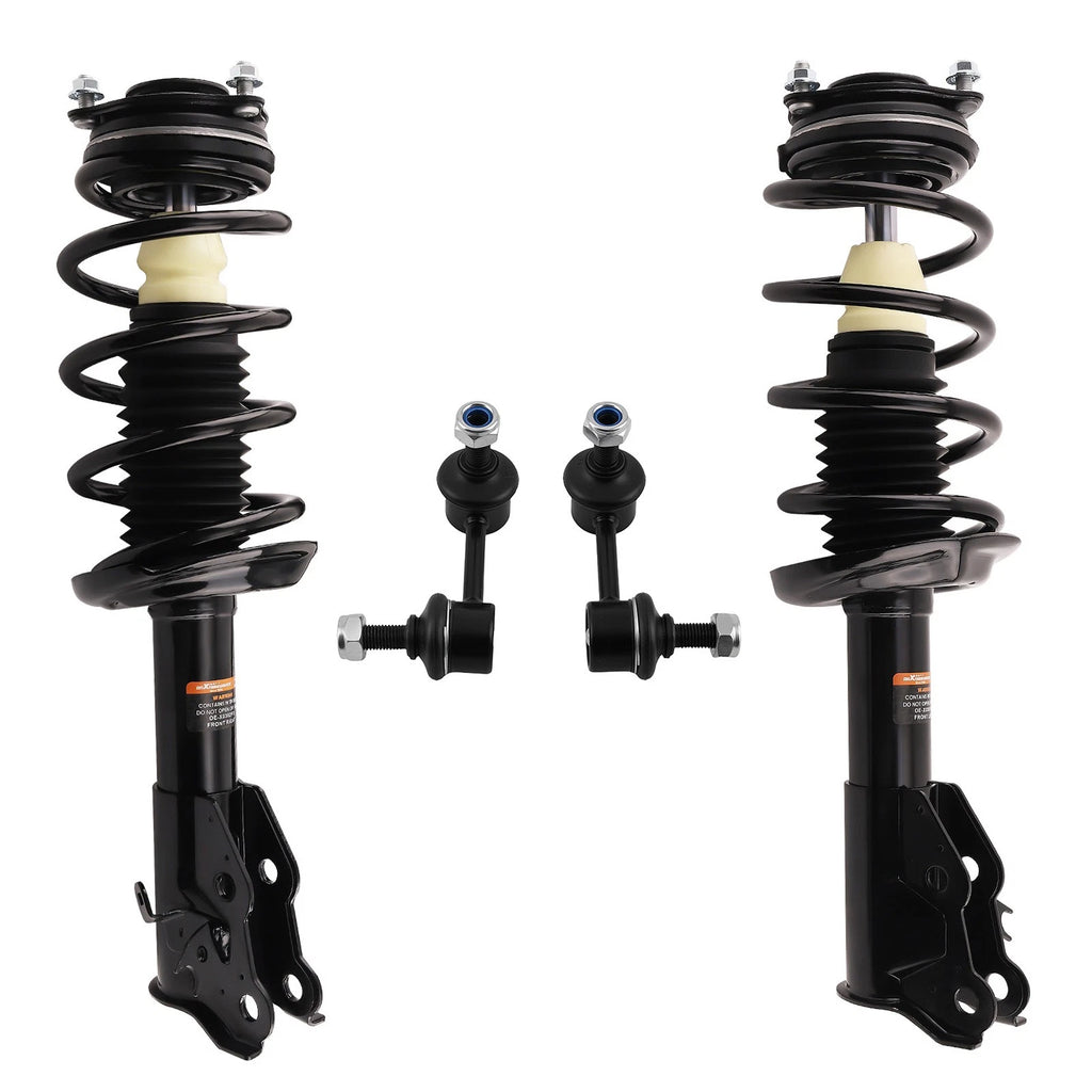 Set of 2 Front Quick Struts w/Sway Bar Links for Honda Civic (2006–2011)
