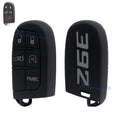 Silicone Remote Key Fob Shell Cover for Jeep Chrysler Dodge (2014–2024)