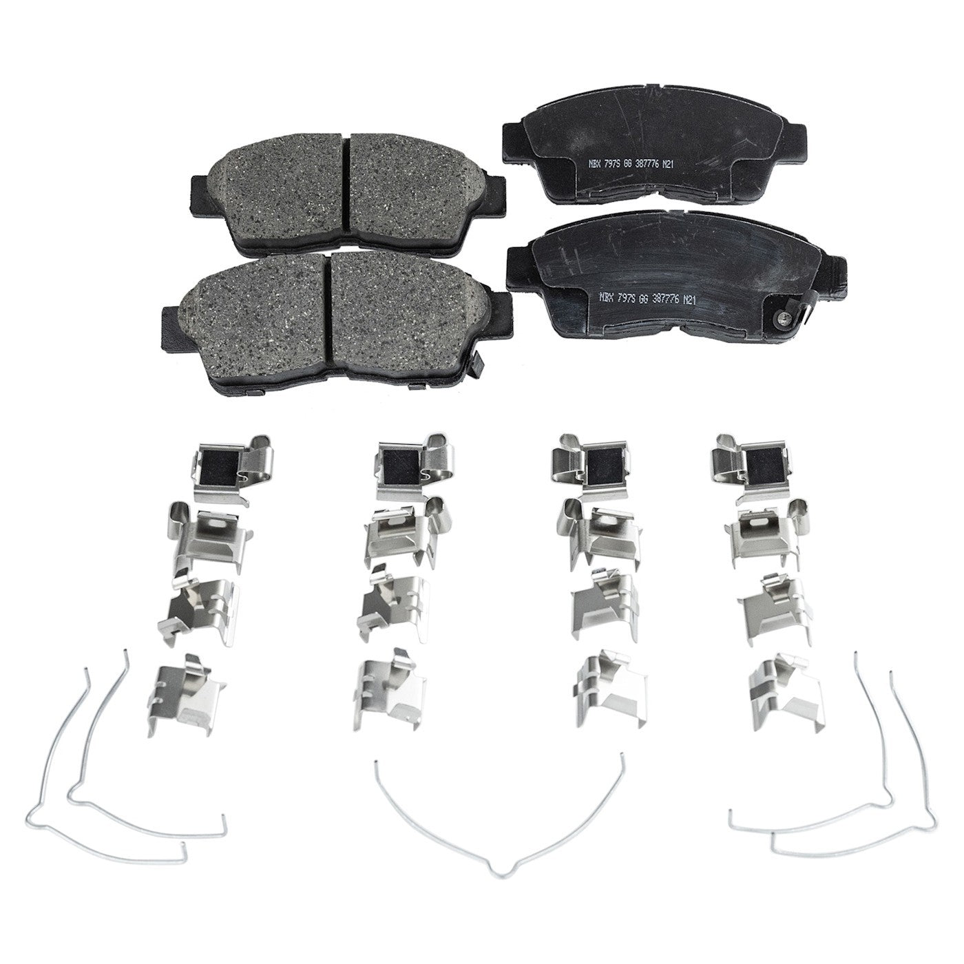 Disc Brake & Pad Kit for Toyota Camry (1992–2001) Front Ceramic Pads