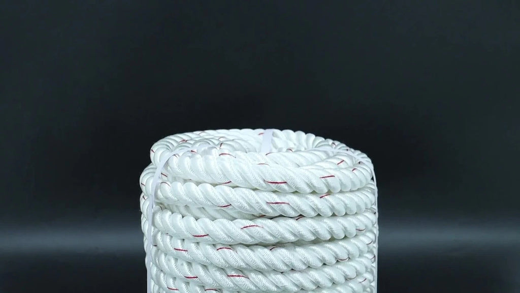 Set of 2 Braided Rope 1 Inch x 120FT 3400 lbs Breaking Strength