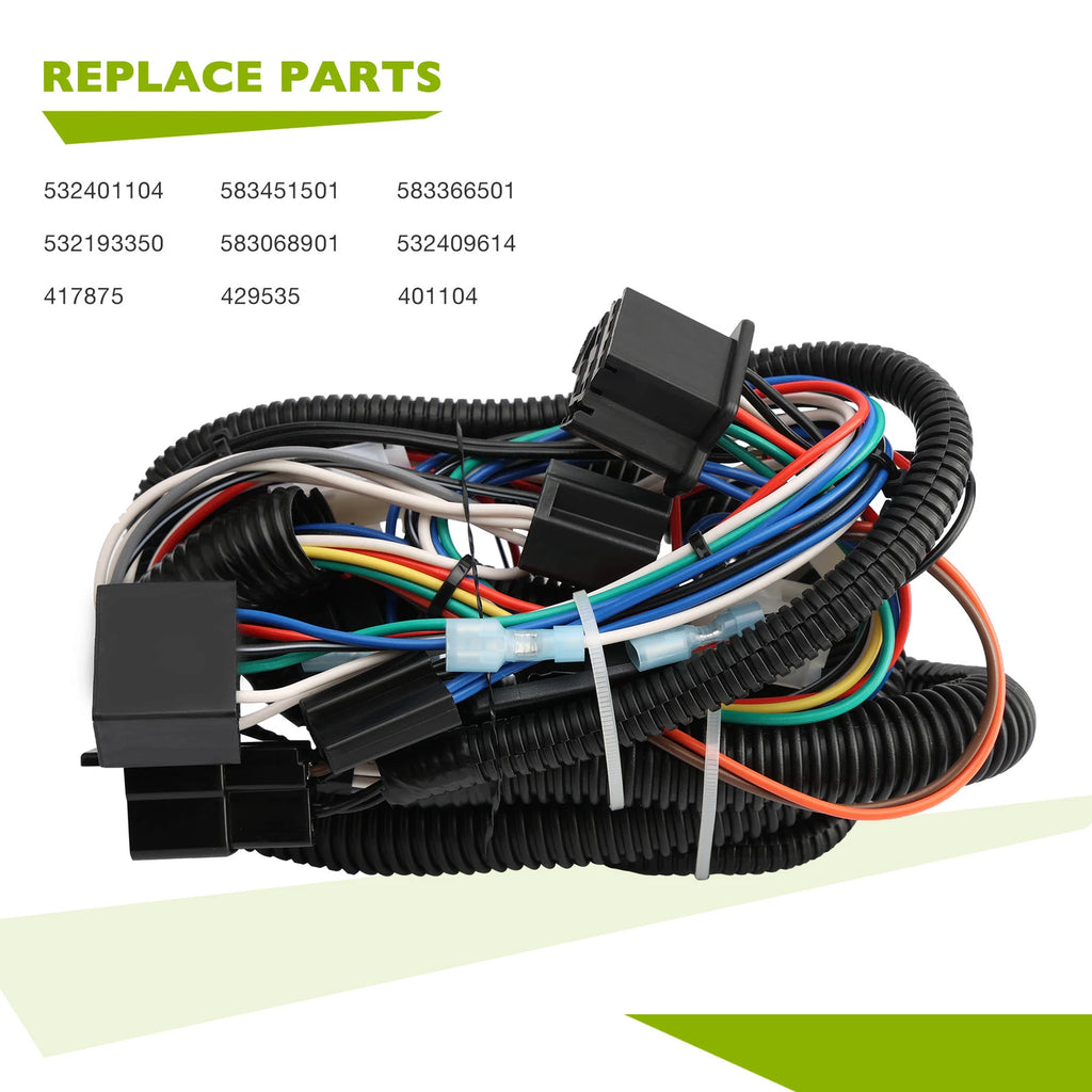 Ignition Wire Harness for Husqvarna GTH 2648, 2748GLS, 3052TF, LGT 2654