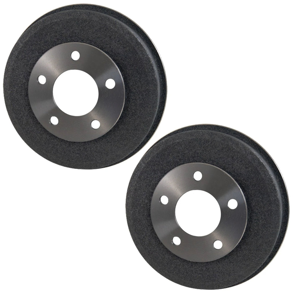 Set of 2 Rear Brake Drums for Nissan Hardbody Pickup Frontier