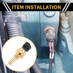 Coolant Temperature Sensor for Chevrolet Avalanche 1500 (2003–2006) No.12608814