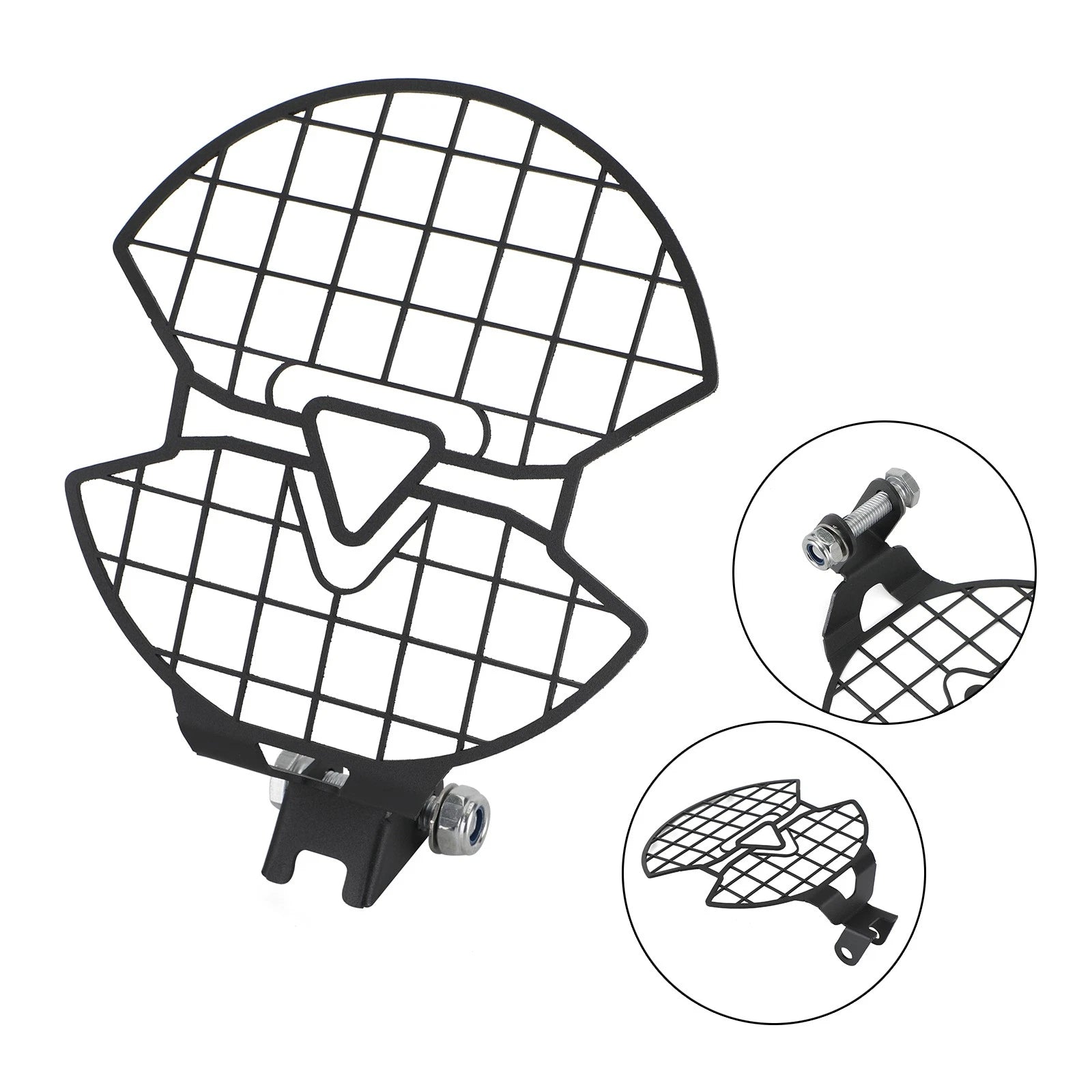 Headlight Guard Cover for TR Trident 660 (2020–2022) Black