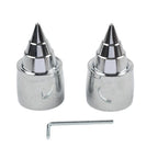 Set of 4 Front Axle Cap Nut Covers for Harley Touring/Dyna (2000–2007)