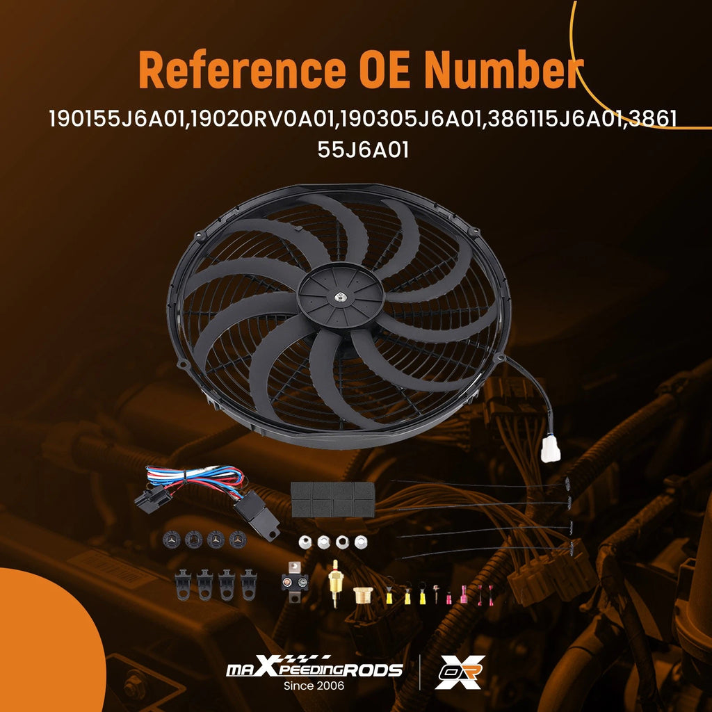 16" High Flow Fan for Universal Cooling System (3000CFM)