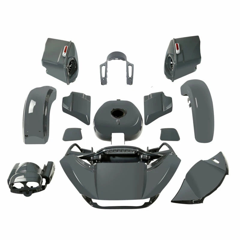 Fairing Bodywork for Harley Road Glide (2015–2022) Gunship Gray