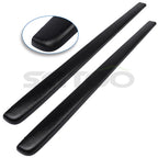 Set of 2 Black Side Bed Caps for Chevy Silverado GMC Sierra (1999–2006)