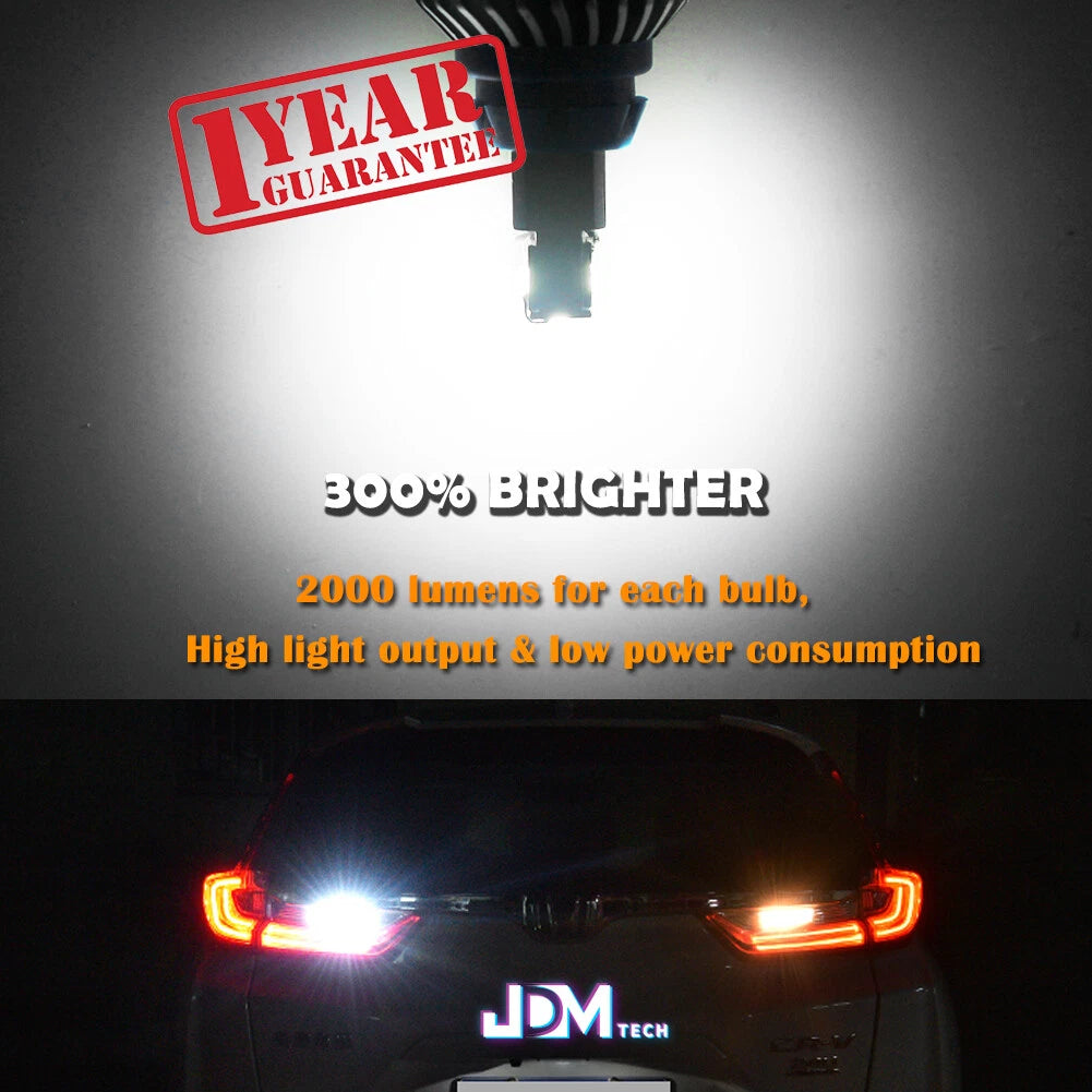 2X LED Reverse Backup Light Bulbs for Lexus ISF IS250 IS200t